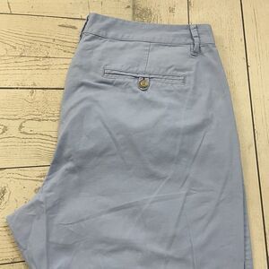 Bonobos Men's W35 x L32 Blue Straight Leg Flat Front Cotton Golf Chino Pants